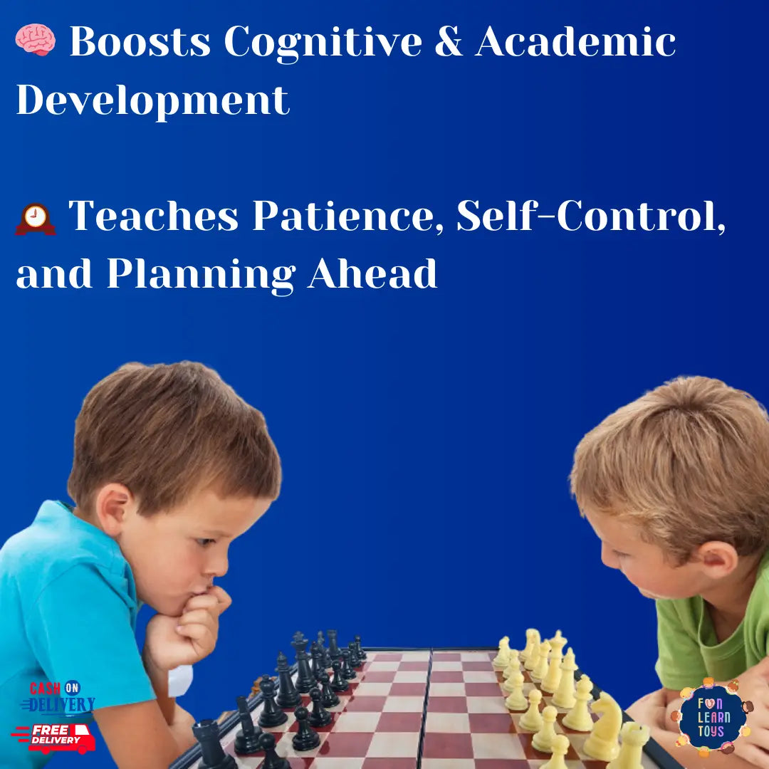 Brains Chess Magnetic Board - The Childhood Game of Every Leader