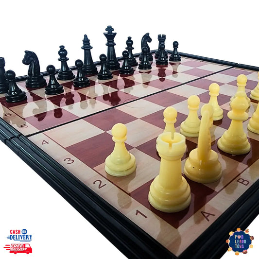 Brains Chess Magnetic Board - The Childhood Game of Every Leader