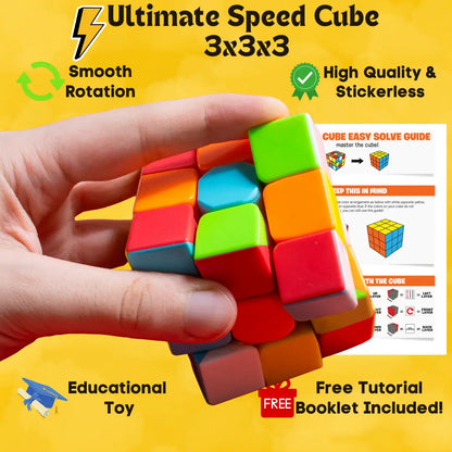 Ultimate Speed Rubik's Cube 3x3 - Brain Teaser