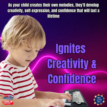 Portable 14-Keys Kids Keyboard – The best Gateway to Music, Sparking Creativity Anywhere
