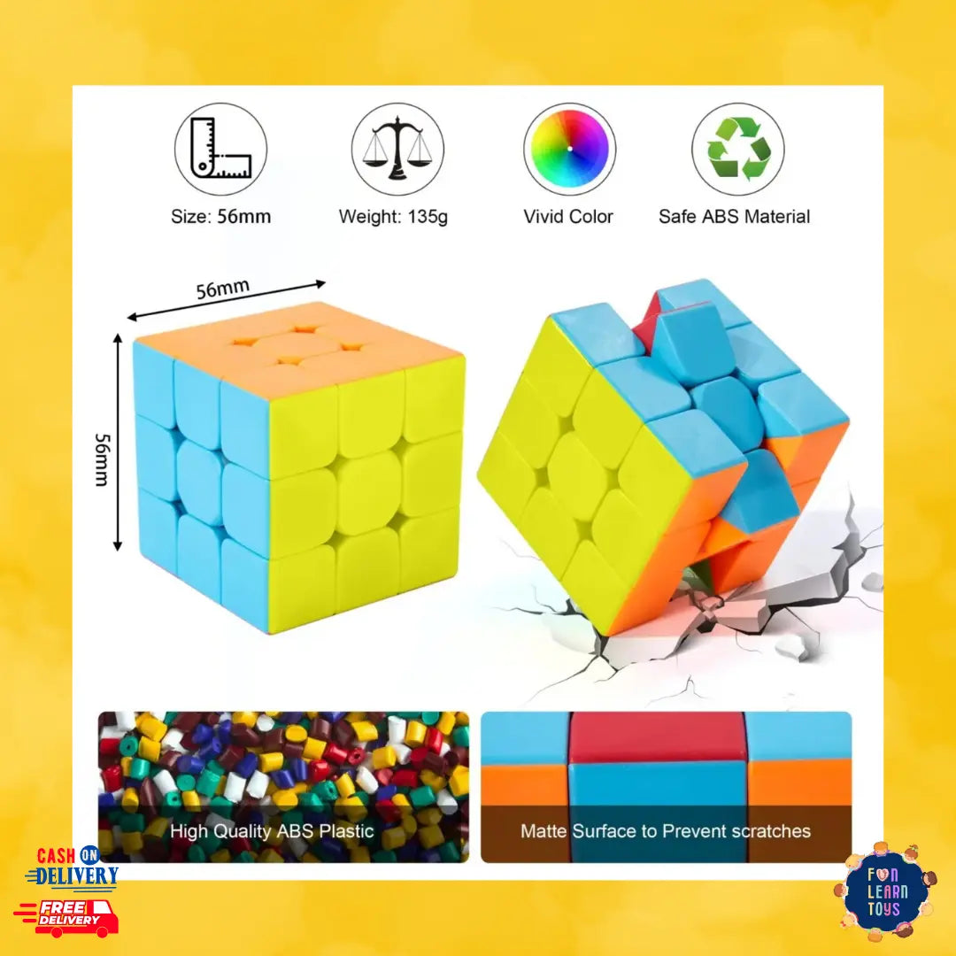 Ultimate Speed Rubik's Cube 3x3 - Brain Teaser
