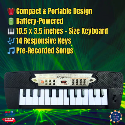 Portable 14-Keys Kids Keyboard – The best Gateway to Music, Sparking Creativity Anywhere