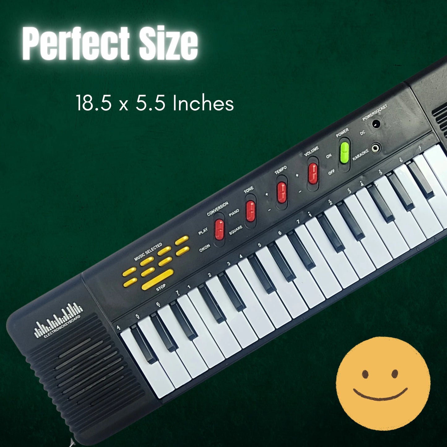 Large Complete Keyboard Instrument with Mic - The Ultimate Musical Instrument for Kids